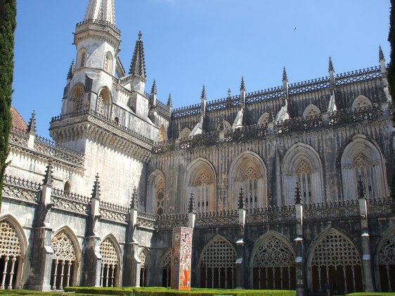 Batalha monastery, cloisters, Silver Coast, places to visit